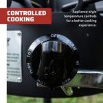 Camp Chef Explorer, Two Burner Stove, Two 30,000 BTU's cast-aluminum burners, Cooking Dimensions: 14 in. x 32 in, Black - Image 7