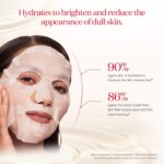 SK-II Brightening Face Mask - Derm Revival Sheet Mask to Improve Radiance, Skin Texture & Dark Spots - Enriched with PITERA, Vitamin C & Niacinamide (10 Count) - Image 4