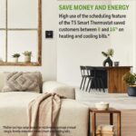 Honeywell Home T5 Smart Wi-Fi Thermostat | RTH8800WF2022, 7 Day-Programmable Touchscreen, Alexa Ready, Geofencing Technology, Energy Star, C-Wire Required - Image 4