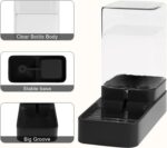 Automatic Cat Feeder and Water Dispenser in Set with Pet Food Bowl,Gravity Dog Waterer and Food Feeder for Small Medium Dog Cat Puppy Kitten Large Capacity(3.3L,Black) - Image 6
