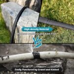 Itsonestep Garden Hose 100ft, 3/4GHT Non-Expanding Water Hose Lightweight, Flexible Garden Hose with 10 Function Nozzle, Kink-Free, Sturdy, High-Pressure, Abrasion Resistant Hoses for Yard, Garden - Image 6