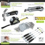 WORKPRO Power Drill Set & Tool Kit set, 8V Cordless Drill Driver & ToolBox | 43PCS, 3/8" Keyless Chuck, 2.0Ah Battery, Portable for Home Repair & DIY - Image 9