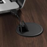 Bush Business Furniture 72-inch Electric Height Adjustable Standing Desk, Ergonomic Sit-Stand Computer Table for Home and Professional Office, Move 40 Series, Black Walnut with White Base - Image 7