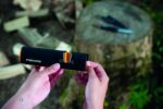Fiskars XSharp Axe and Knife Sharpener, Ceramic sharpening stone/Fiberglass reinforced plastic case, Black/Orange, 1000601 | Ceramic sharpening stone/Fiberglass reinforced plastic case, Black/Orange, 1000601 - Image 16