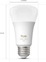 Philips Hue Smart LED A19 Bulb 2-Pack, White Ambiance, E26 Base, 9.5W, Full Spectrum Light 1000K-20000K, 1100 Lumens, Dimmable LED Bulbs, Works with Alexa, Google, and Apple Home - Image 3