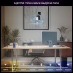 Philips Hue Smart LED A19 Bulb 2-Pack, White Ambiance, E26 Base, 9.5W, Full Spectrum Light 1000K-20000K, 1100 Lumens, Dimmable LED Bulbs, Works with Alexa, Google, and Apple Home - Image 5