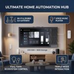Smart Home Control Panel 8 Inch, Tuya 2G+16G WiFi Touch Screen | Voice Control Wall Mount Scene Switch, Compatible with Alexa Google Home, 1280x800 Display with 2 Speakers - Image 4