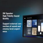 Smart Home Control Panel 8 Inch, Tuya 2G+16G WiFi Touch Screen | Voice Control Wall Mount Scene Switch, Compatible with Alexa Google Home, 1280x800 Display with 2 Speakers - Image 6