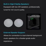 Smart Home Control Panel 8 Inch, Tuya 2G+16G WiFi Touch Screen | Voice Control Wall Mount Scene Switch, Compatible with Alexa Google Home, 1280x800 Display with 2 Speakers - Image 8