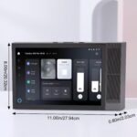 Smart Home Control Panel 8 Inch, Tuya 2G+16G WiFi Touch Screen | Voice Control Wall Mount Scene Switch, Compatible with Alexa Google Home, 1280x800 Display with 2 Speakers - Image 9