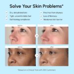 MAREE Face Moisturizer – Firming & Lifting Face Cream for Women with Collagen, Retinol & Hyaluronic Acid – Day & Night Anti-Aging Facial Wrinkle DD Cream Moisturizer for Dry Skin – Blue - Image 4