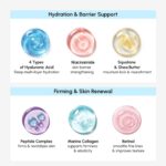 MAREE Face Moisturizer – Firming & Lifting Face Cream for Women with Collagen, Retinol & Hyaluronic Acid – Day & Night Anti-Aging Facial Wrinkle DD Cream Moisturizer for Dry Skin – Blue - Image 5