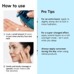 MAREE Face Moisturizer – Firming & Lifting Face Cream for Women with Collagen, Retinol & Hyaluronic Acid – Day & Night Anti-Aging Facial Wrinkle DD Cream Moisturizer for Dry Skin – Blue - Image 7