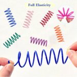 12PCS 12Colors Cat Spring Toys for Indoor Cats | Interactive Coil Springs for Self Play, Heavy Plastic Cat Spiral Spring, Hunting, Biting, Swatting Creative Kitten Toy. - Image 4