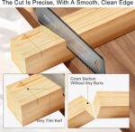 Frocopo Hand Saw Woodworking Tools, 6-Inch Pull Saw, Flexible Double-Edge Blade 17/11 TPI, Japanese Flush Cut for DIY Craft, Non-Slip Wood Handle, Sharp & Lightweight for Woodworking and Garden Trim - Image 4
