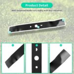 25012 Lawn Mower Blade for 18 Inch Mower Deck Compatible with Greenwork 25092 2519402 33303463, 1 Pack - Image 4