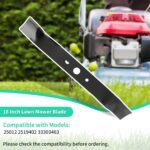 25012 Lawn Mower Blade for 18 Inch Mower Deck Compatible with Greenwork 25092 2519402 33303463, 1 Pack - Image 6