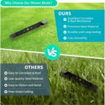 25012 Lawn Mower Blade for 18 Inch Mower Deck Compatible with Greenwork 25092 2519402 33303463, 1 Pack - Image 8