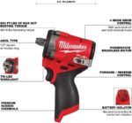 Milwaukee M12 FUEL Stubby 1/2 Inch Impact Wrench (Bare Tool) - Image 7