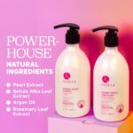 Luseta Glossy Pearl Shampoo and Conditioner Set Smooth & Moisturize, Add Shine and Helps Tame Frizz,Hydrating for Damaged Hair, Detangle,Nourish Strands, Sulfate Free,16.9oz*2 - Image 6