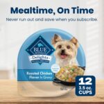 Blue Buffalo Delights Rotisserie Chicken Wet Dog Food, 3.5 oz, 12 ct | Small Breed Formula, Grain-Free, Real Chicken First, in Hearty Gravy, No Corn, Wheat, or Soy - Image 11