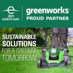 Greenworks 48V (2 x 24V) 17" Brushless Cordless Lawn Mower + 24V Drill / Driver, (2) 4.0Ah USB Batteries (USB Hub) and Dual Port Rapid Charger Included - Image 17