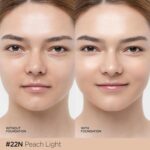 Skin Nuder Cushion | Korean Makeup, Refill Not Included (22N Peach Light) | weightless skin fit Full coverage korean foundation makeup, cushion foundation, skin tint concealer foundation, tattoo cover - Image 3