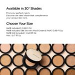 Skin Nuder Cushion | Korean Makeup, Refill Not Included (22N Peach Light) | weightless skin fit Full coverage korean foundation makeup, cushion foundation, skin tint concealer foundation, tattoo cover - Image 8