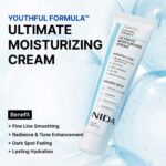 NIDA Youthful Formula™ Ultimate Moisturizing Cream | Centella Asiatica, Niacinamide, Hyaluronic Acid, Collagen | Wrinkles, Fine Lines, Dark Spots, Dry Skin, Redness | 3.38 fl. oz., 100ml - Image 3