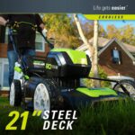 Greenworks Pro 80V 21-Inch 80V Push Lawn Mower, Tool Only - Image 4