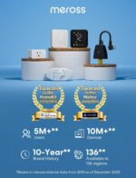 Meross Smart Home Energy Monitor, Real-Time Power & Cost Tracking | 16×60A CT Sensors Support Home Assistant, Electrical Monitoring Device, Solar Metering, No Subscription, 2-Year Warranty - Image 6
