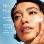 Farmacy Ceramide Face Moisturizer - Honey Halo Ultra Hydrating Facial Moisturizer with Buckwheat Honey + Ceramides - Helps Restore Barrier + Replenish Dryness - Plumping Skin Care for Dry Skin (100ml) - Image 3