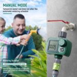 Sprinkler Timer, Programmable Hose Timer with Automatic Watering System | Digital Water Timer with Rain Delay & Manual Mode, 1 Outlet Drip Irrigation Controller for Garden Hose, Lawn & Outdoor Yard - Image 5