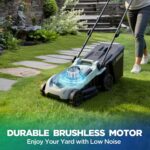 16-Inch 40V Max Brushless Cordless Electric Push Lawn Mower | Includes 40V Max 4.0Ah battery and charger; 148Wh total energy for fewer charging interruptions during routine yard care. - Image 5