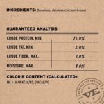 Vital Essentials Freeze Dried Dog Treats, Chicken Breast, 2.1 oz Bag | Single Ingredient, Premium Quality Protein, Grain-Free Training Treats, USA Made with U.S. & Globally Sourced Ingredients - Image 4
