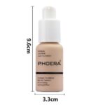 2 Pack PHOERA Foundation | Full Coverage Flawless Soft Matte 24HR Oil Control Liquid Foundation.102 Nude - Image 8