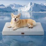 Bedsure Cooling Dog Bed for Crate, Large Breathable Pet Summer Bed, 35 Inch | Orthopedic Egg Crate Foam, Cold Summer Pad Mat, Non-Slip Bottom, Comfy Removable Washable Cover, For Pets Up to 40 lbs - Image 2