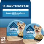 Blue Buffalo Delights Rotisserie Chicken Wet Dog Food, 3.5 oz, 12 ct | Small Breed Formula, Grain-Free, Real Chicken First, in Hearty Gravy, No Corn, Wheat, or Soy - Image 2
