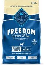 Blue Buffalo Freedom Chicken Senior Grain-Free Dry Dog Food, 24 lb - Image 2