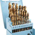 Cobalt Drill Bit Set - 29Pcs M35 HSS Twist Drill Bits for Hardened Metals, Stainless Steel, Cast Iron and Wooden Plastics with Metal Index Storage Box, 1/16"-1/2" - Image 2