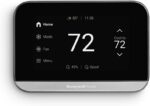 Honeywell Home X7S Smart Wi-Fi Programmable Thermostat, Black | Humidity Monitoring, 4.3" Customizable Touchscreen Display, Sensor Feature, Energy Star, Works w/Alexa, Matter, Apple, Google - Image 2
