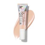 IT Cosmetics CC+ Cream Nude Glow Foundation with SPF 40 - Healthy Glow Tint | Medium Coverage Dewy Skin Tint for Normal/Dry + Mature Skin - Brightening Glow Serum, 90% Skincare Formula, 24HR Hydration - Image 2