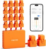 Meross Smart Home Energy Monitor, Real-Time Power & Cost Tracking | 16×60A CT Sensors Support Home Assistant, Electrical Monitoring Device, Solar Metering, No Subscription, 2-Year Warranty - Image 2