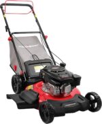 PowerSmart 21-Inch Self Propelled Gas Lawn Mower, 170cc OHV Engine, Rear-Wheel Drive, Steel Deck, 3-in-1 Walk-Behind Mower - Image 2