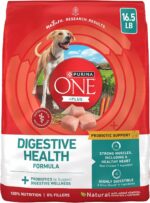 Purina One Plus Digestive Health Formula Dry Dog Food Natural with Added Vitamins, Minerals and Nutrients - 16.5 Lb. Bag - Image 2