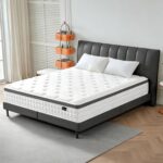 Queen Mattress, 12 Inch Hybrid Queen Size Mattress - Memory Foam & Individually Pocket Coils Springs | Pressure Relief | Motion Isolation, Edge Support | CertiPUR-US Certified | Medium Firm - Image 2