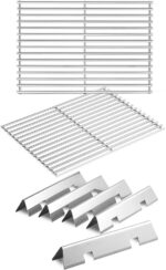 Spirit II E-310 Grill Replacement Parts 7639 Grates 7636 Flavorizer Bars for Weber Spirit and Spirit ii 300 Series Grills Parts with Front Control E310 E330 E-310 E-330 S-315 E-315 E315 SP310 SP320 - Image 2