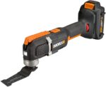 WORX Cordless Oscillating Multi-Tool, 20V Sonicrafter, WX696L | Two speed 5000-20000 OPM; universal blade compatibility; tight-space operation; multi-scene cutting sanding scraping tasks - Image 2